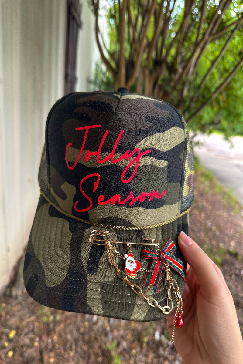 Jolly Season Full Camo Trucker