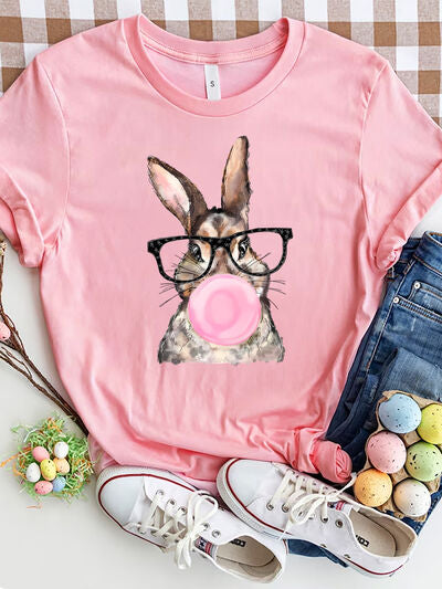 Cute Bubble Gum Blowing Bunny