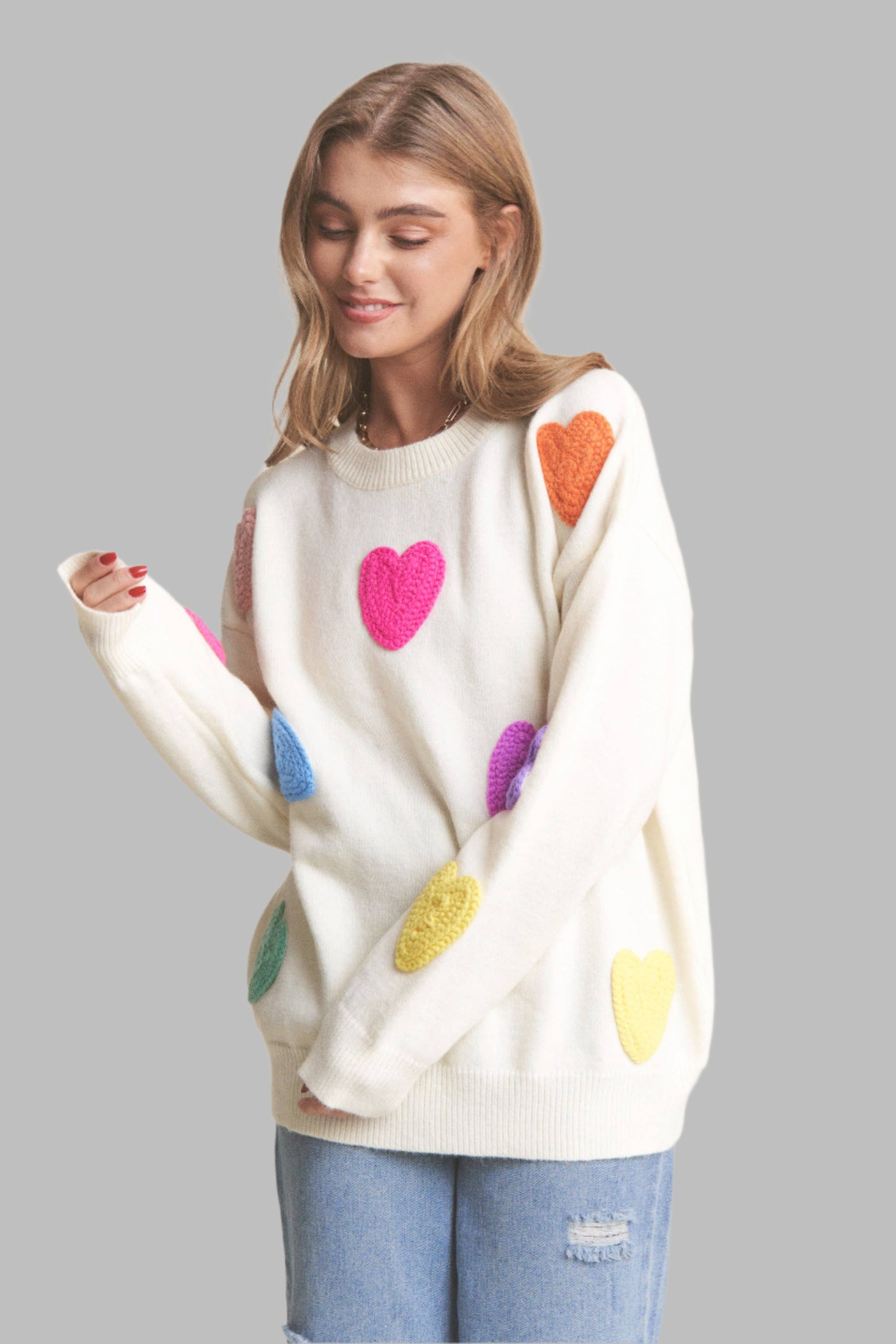 HEART FULL OF LOVE SWEATER