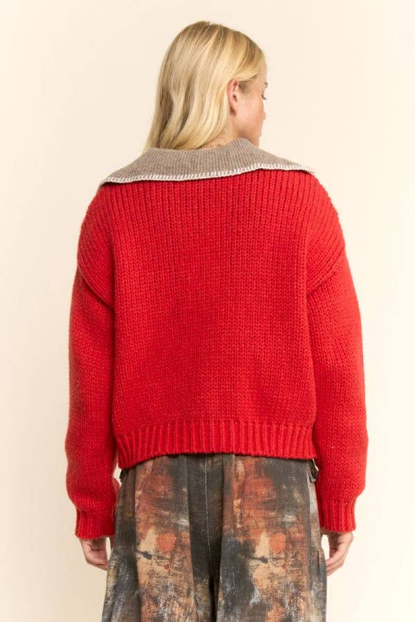 Jolly Snowman Holiday Cardigan