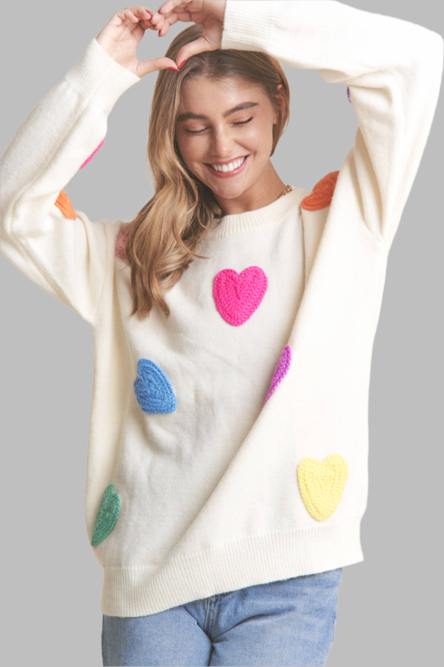 HEART FULL OF LOVE SWEATER