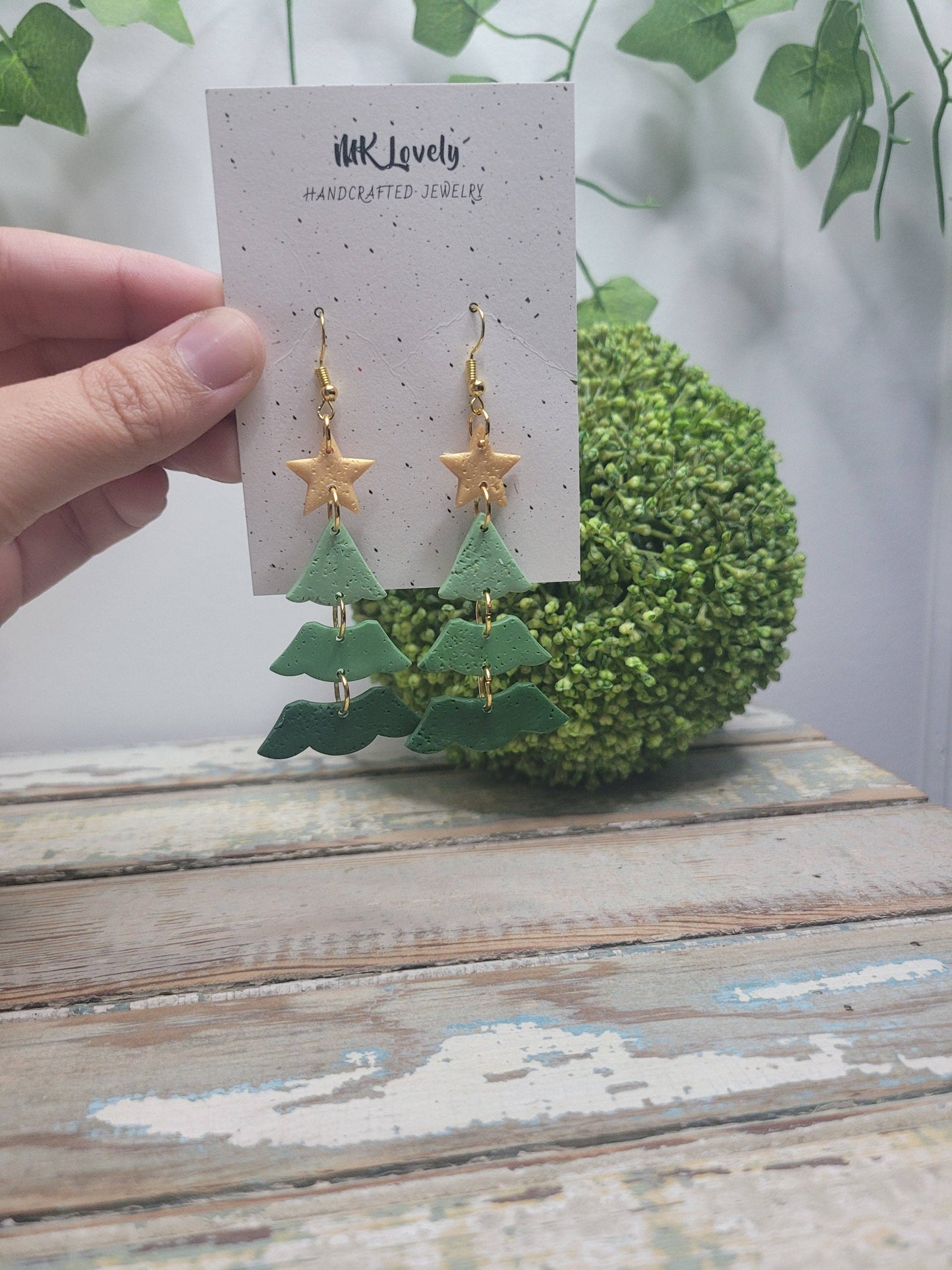 Tiered Christmas Tree Dangles