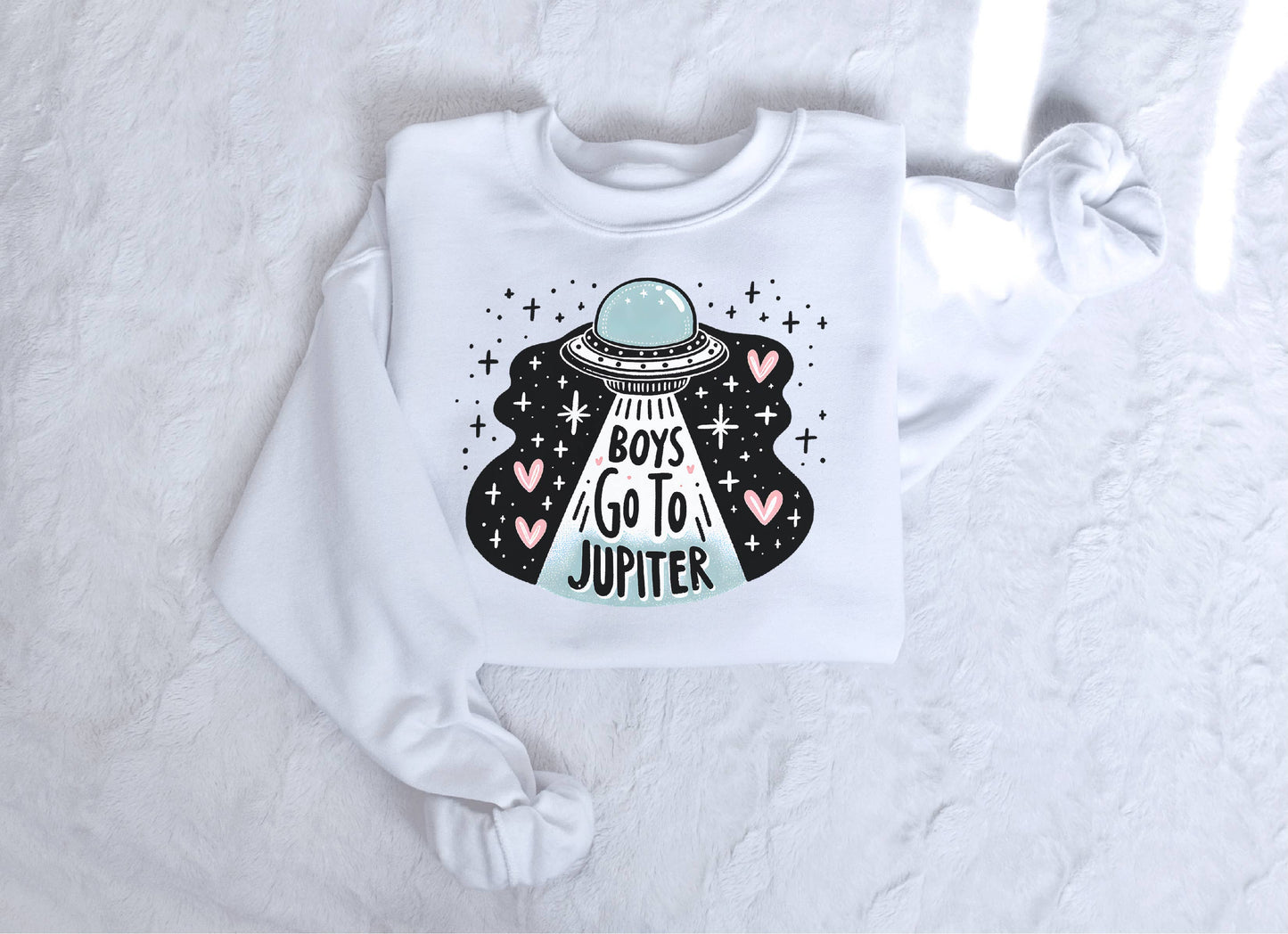 BOYS GO TO JUPITER SWEATSHIRT