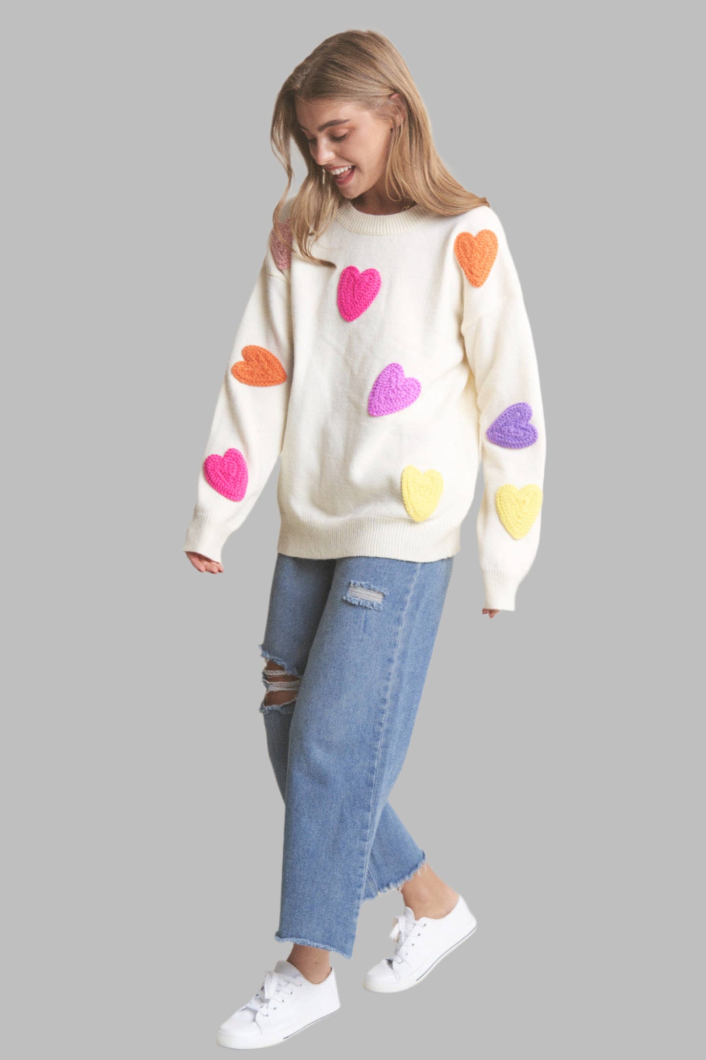 HEART FULL OF LOVE SWEATER