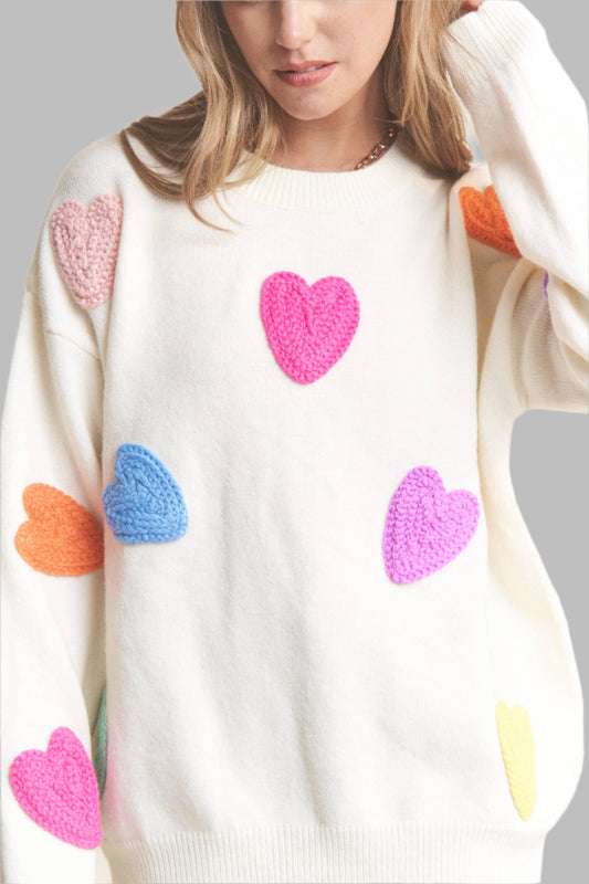 HEART FULL OF LOVE SWEATER