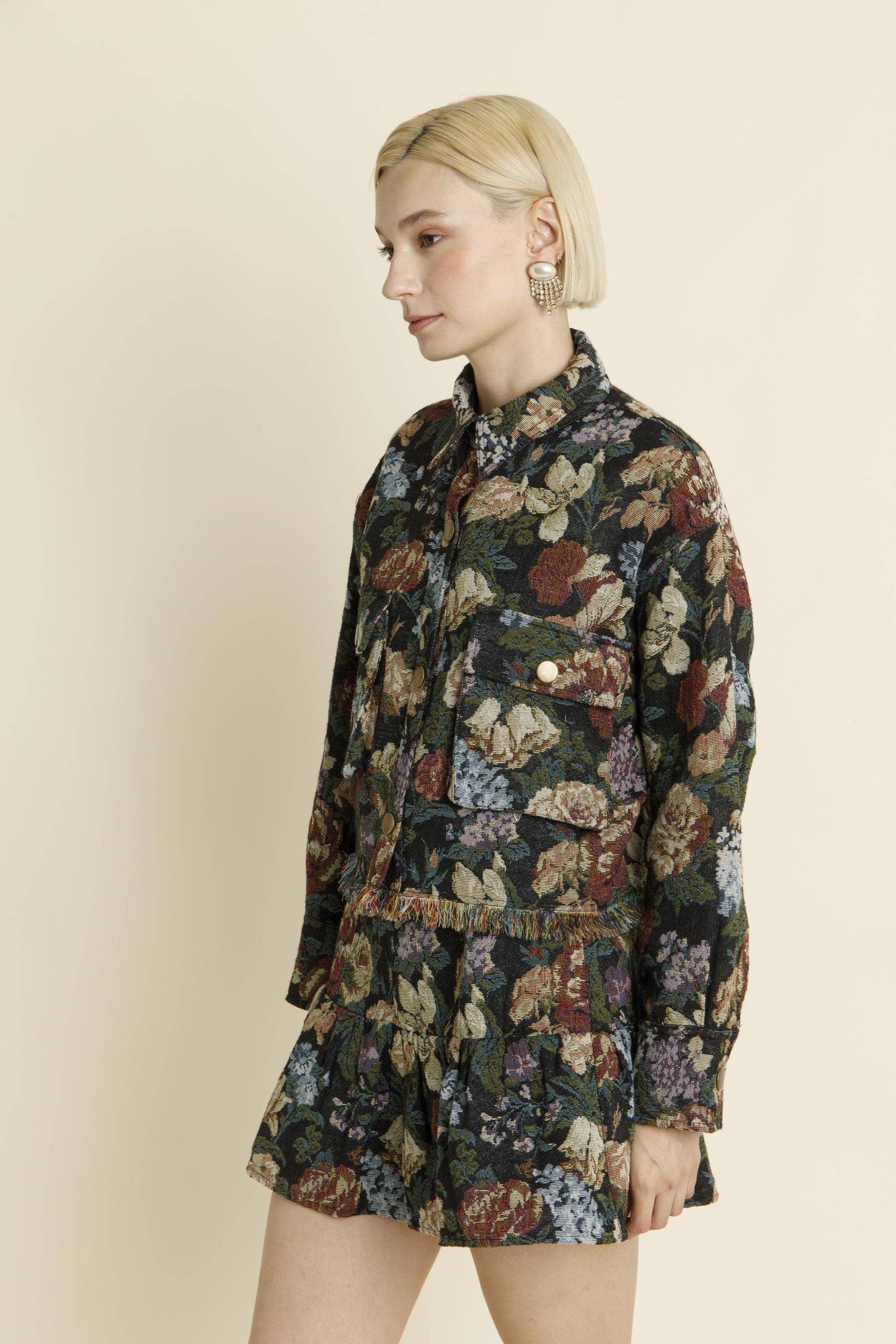 Mabel Brocade Jacket