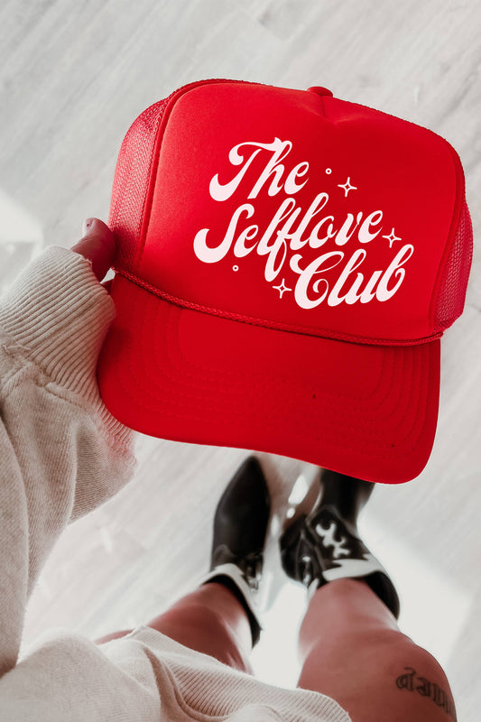 THE SELF-LOVE CLUB TRUCKER HAT