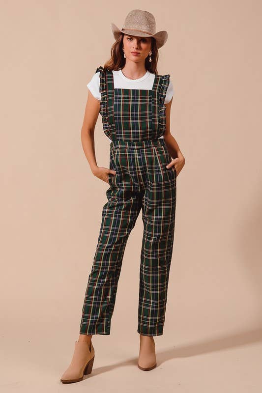 Evergreen Holiday Jumpsuit