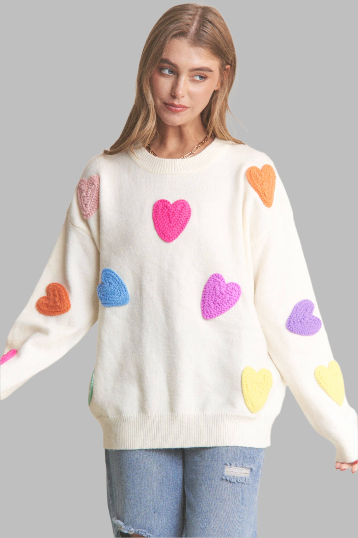 HEART FULL OF LOVE SWEATER