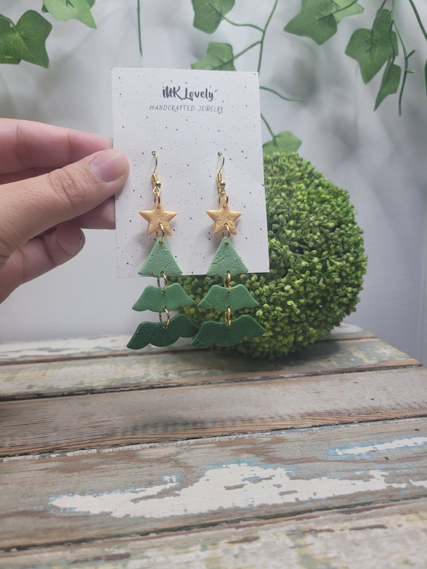 Tiered Christmas Tree Dangles