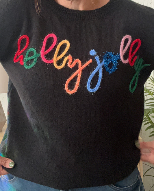 Holly Jolly Tinsel Sweater