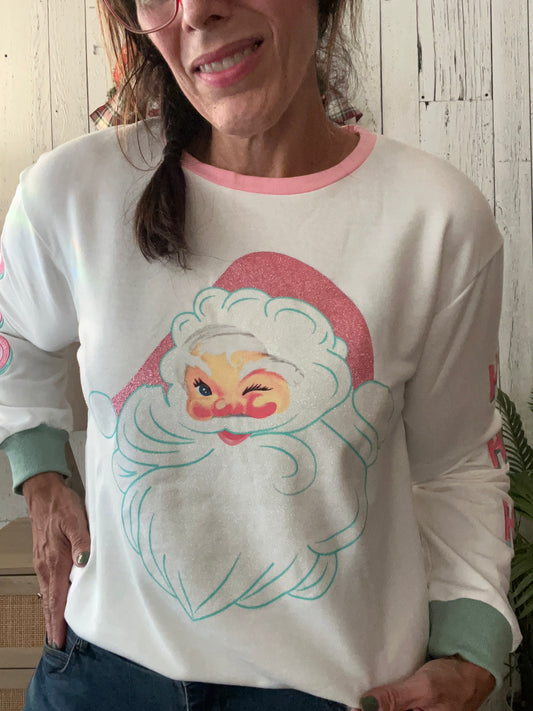 Santa Sparkles Top