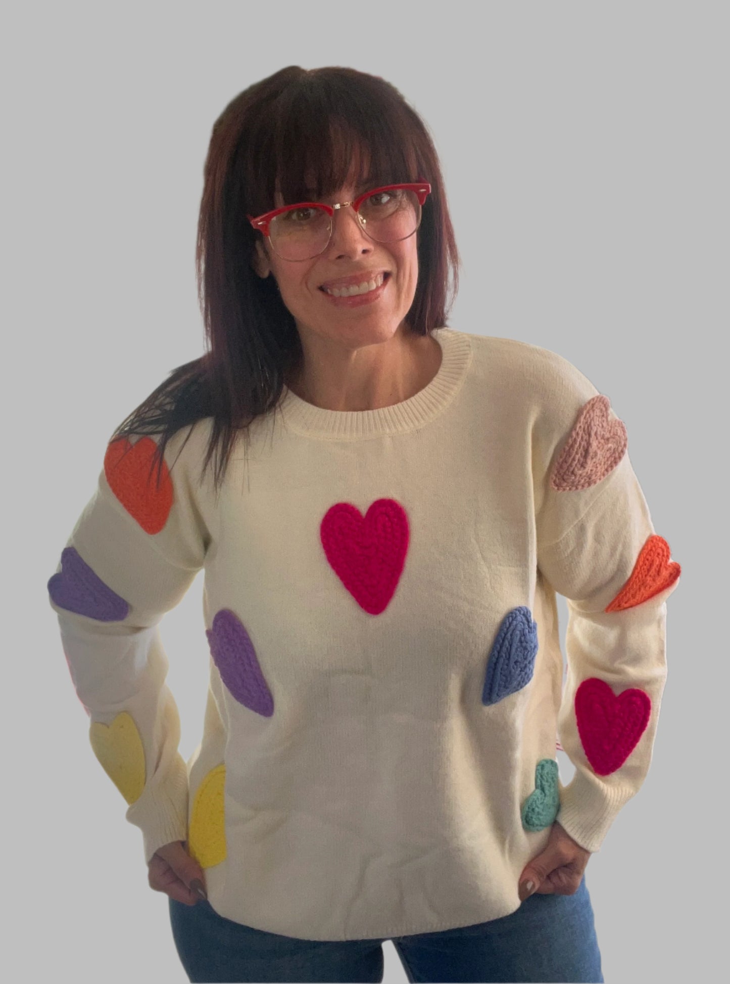 HEART FULL OF LOVE SWEATER