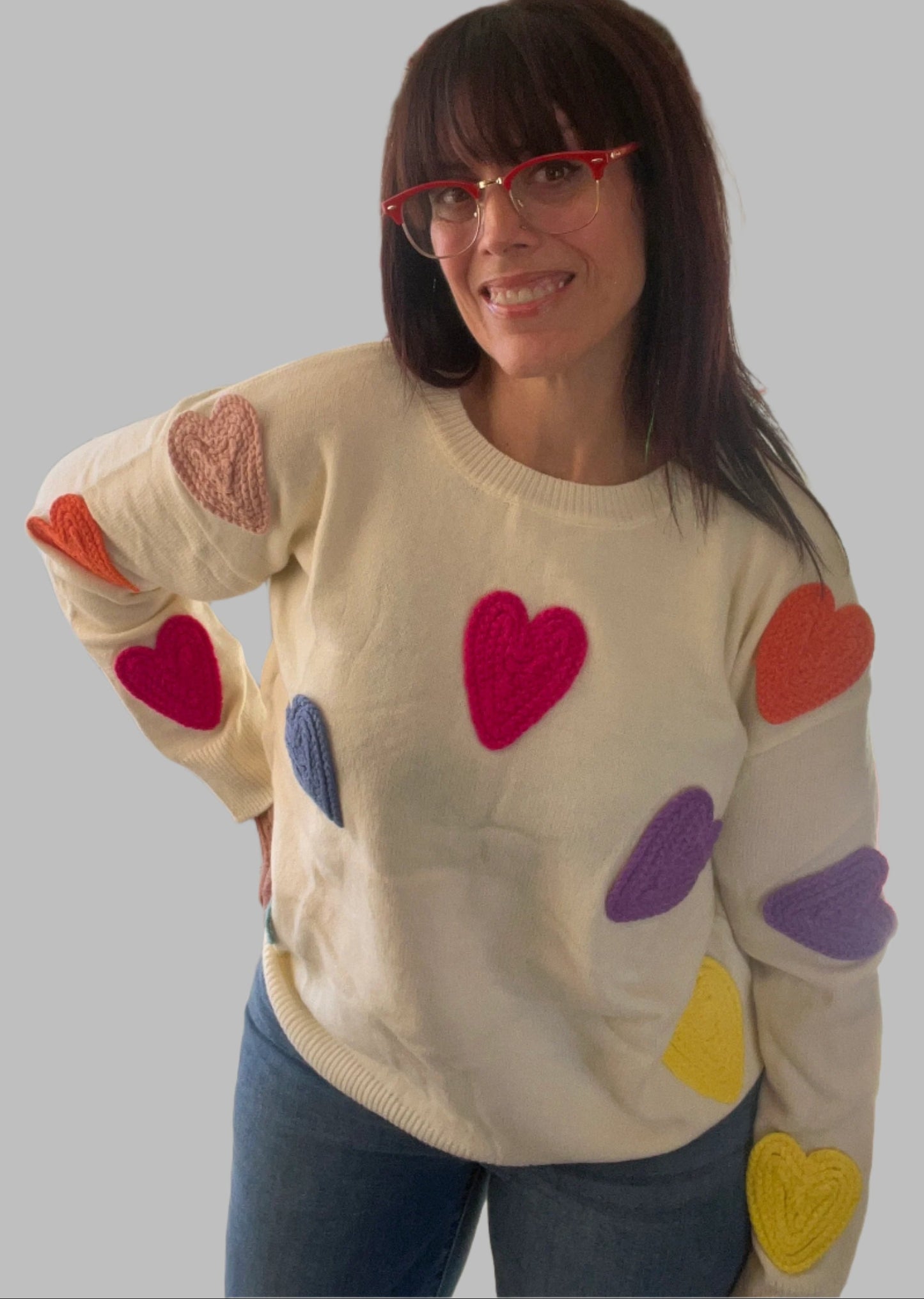 HEART FULL OF LOVE SWEATER