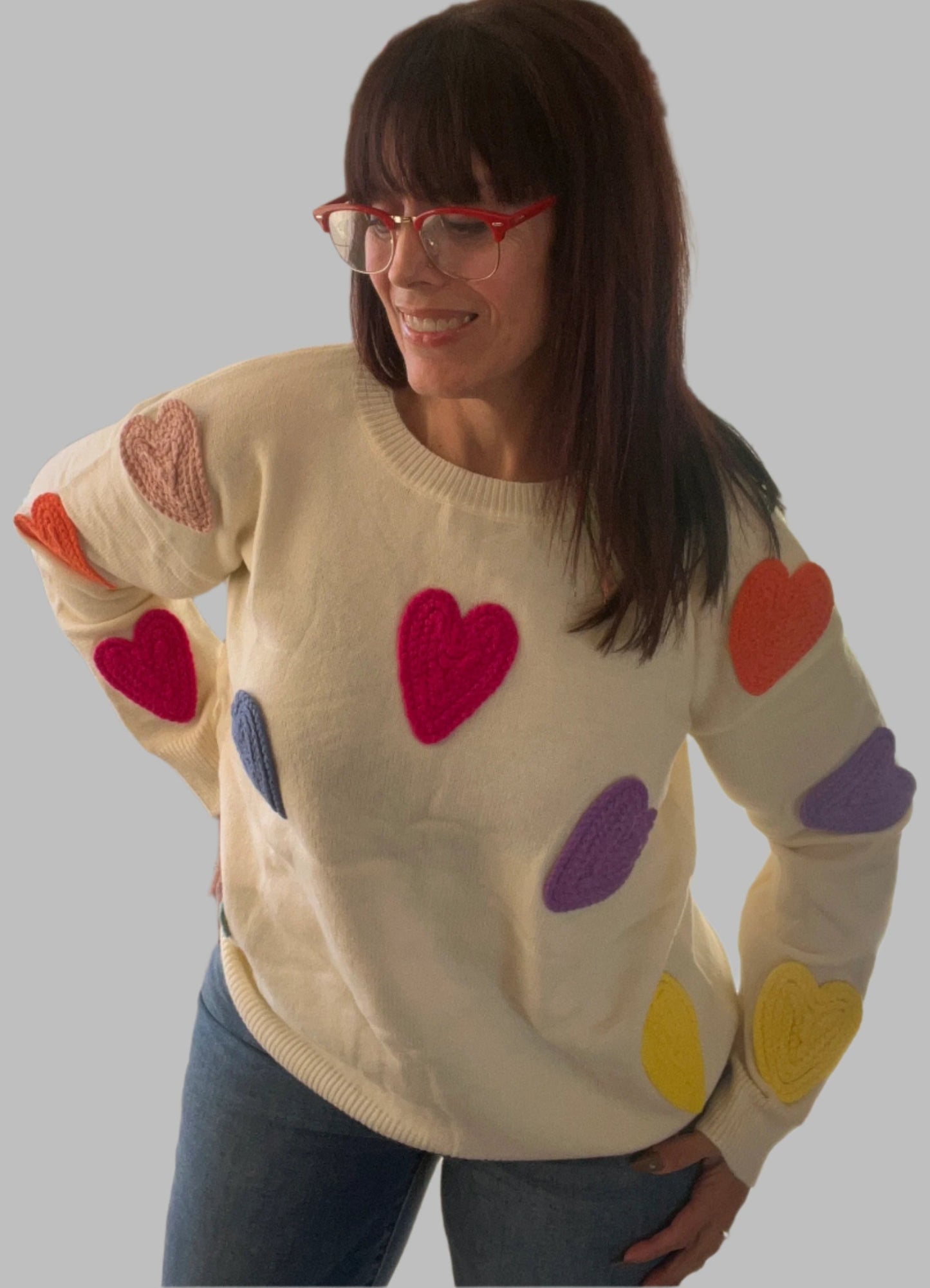 HEART FULL OF LOVE SWEATER