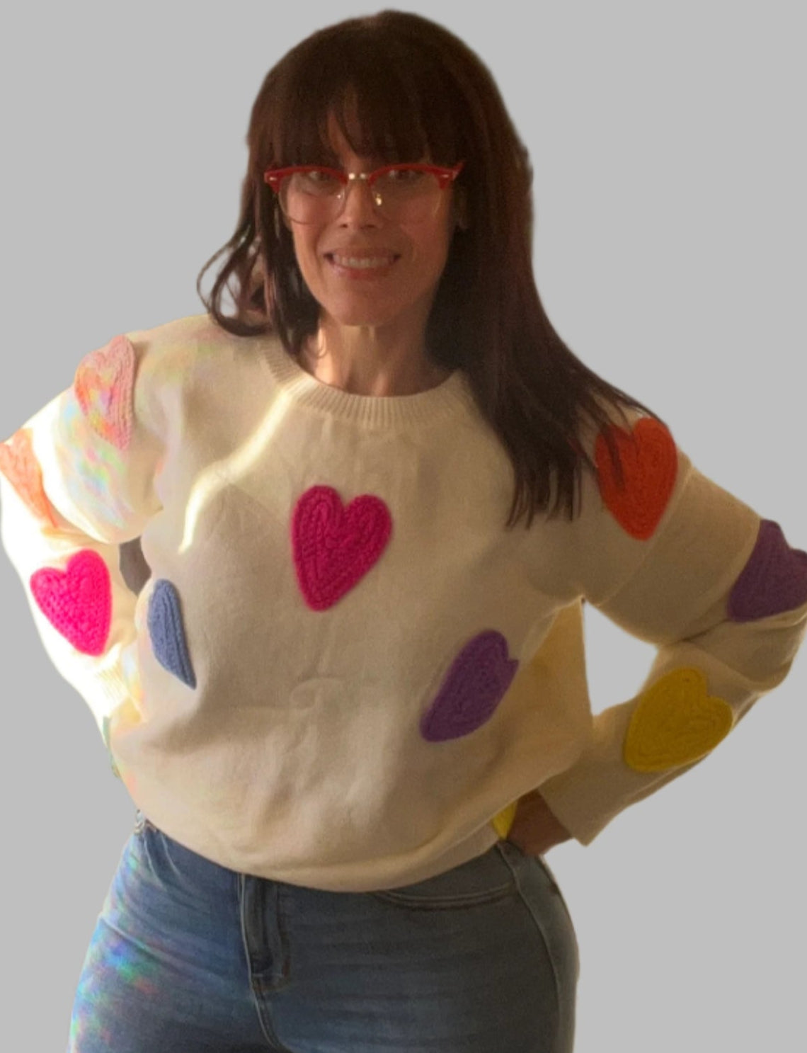 HEART FULL OF LOVE SWEATER