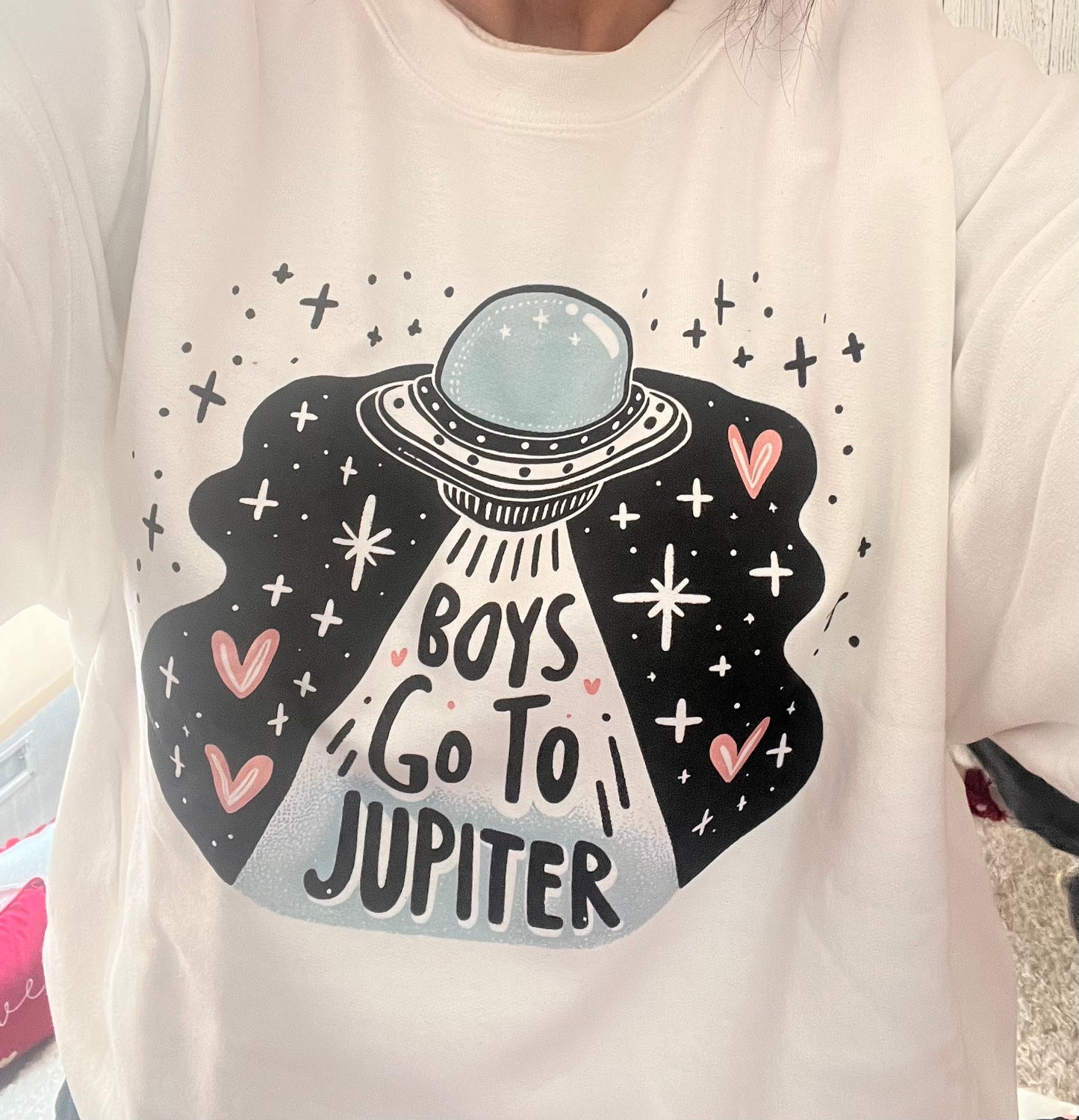 BOYS GO TO JUPITER SWEATSHIRT