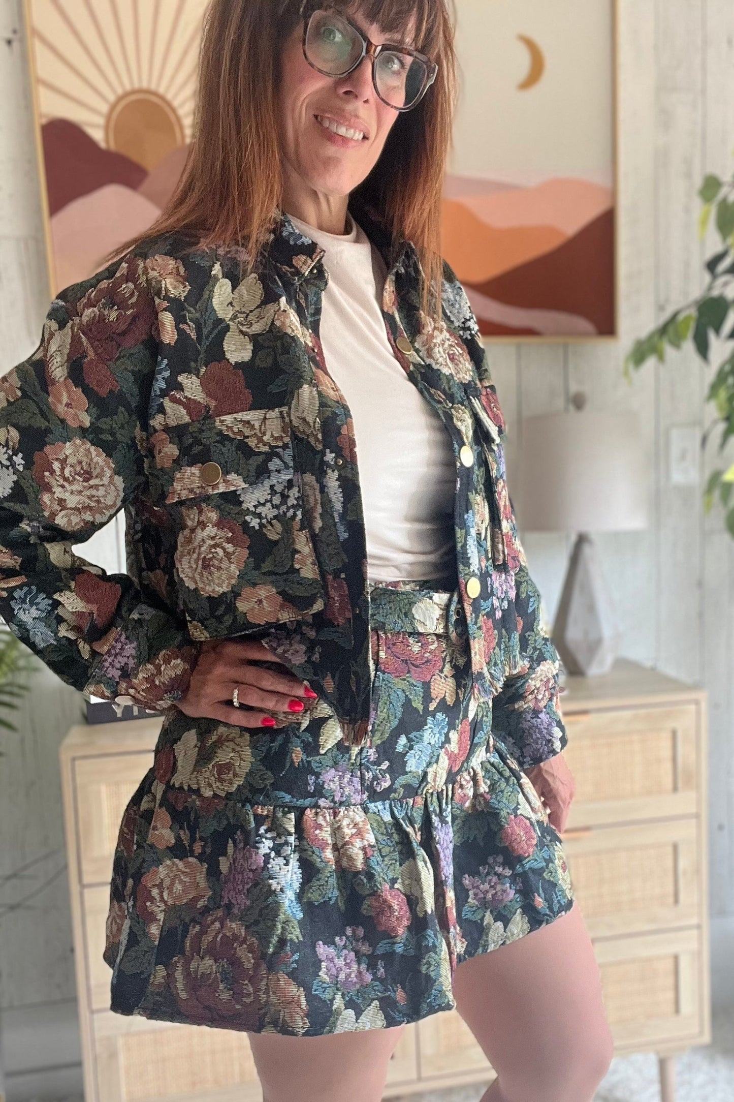 Mabel Brocade Jacket