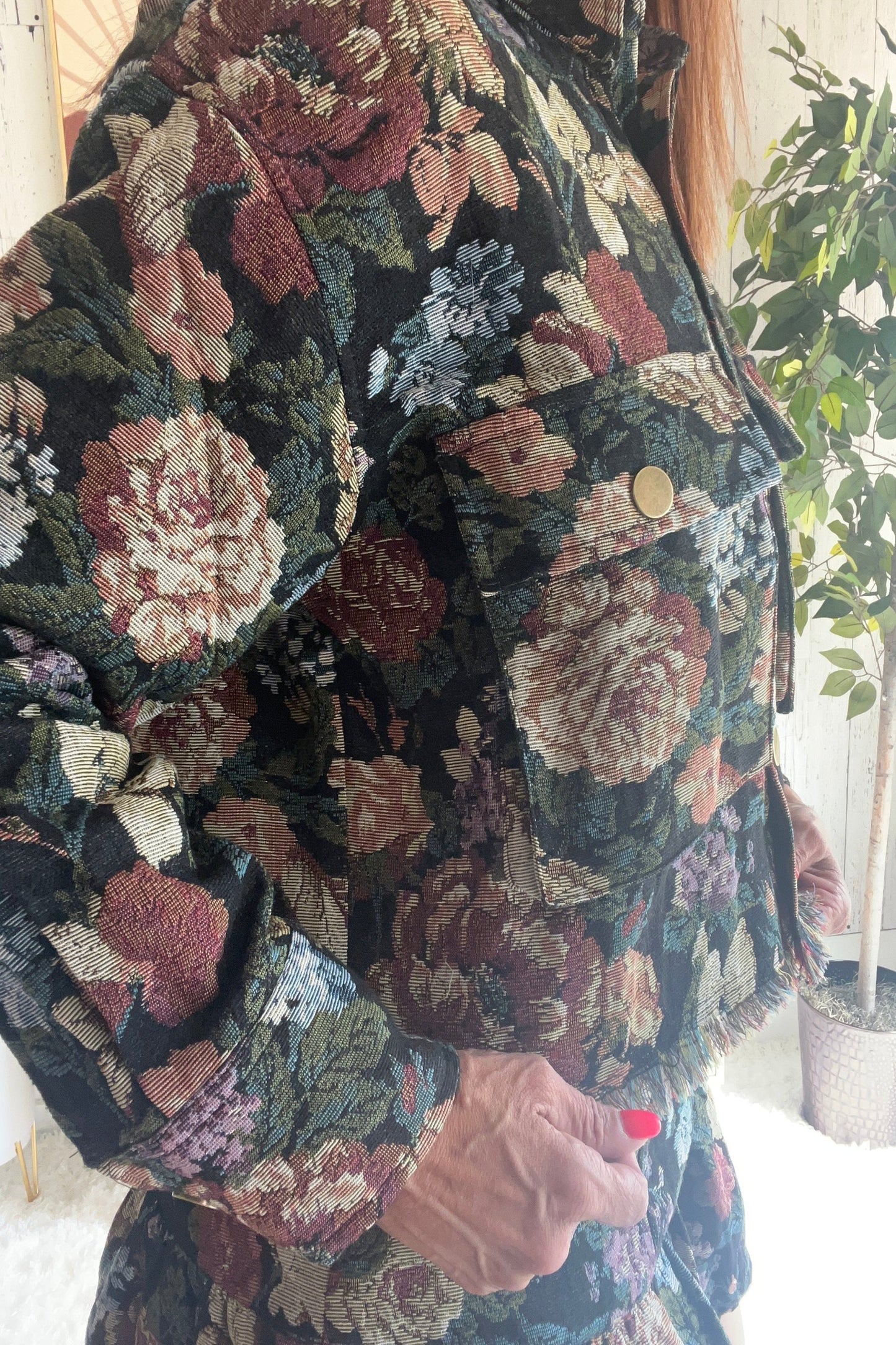 Mabel Brocade Jacket