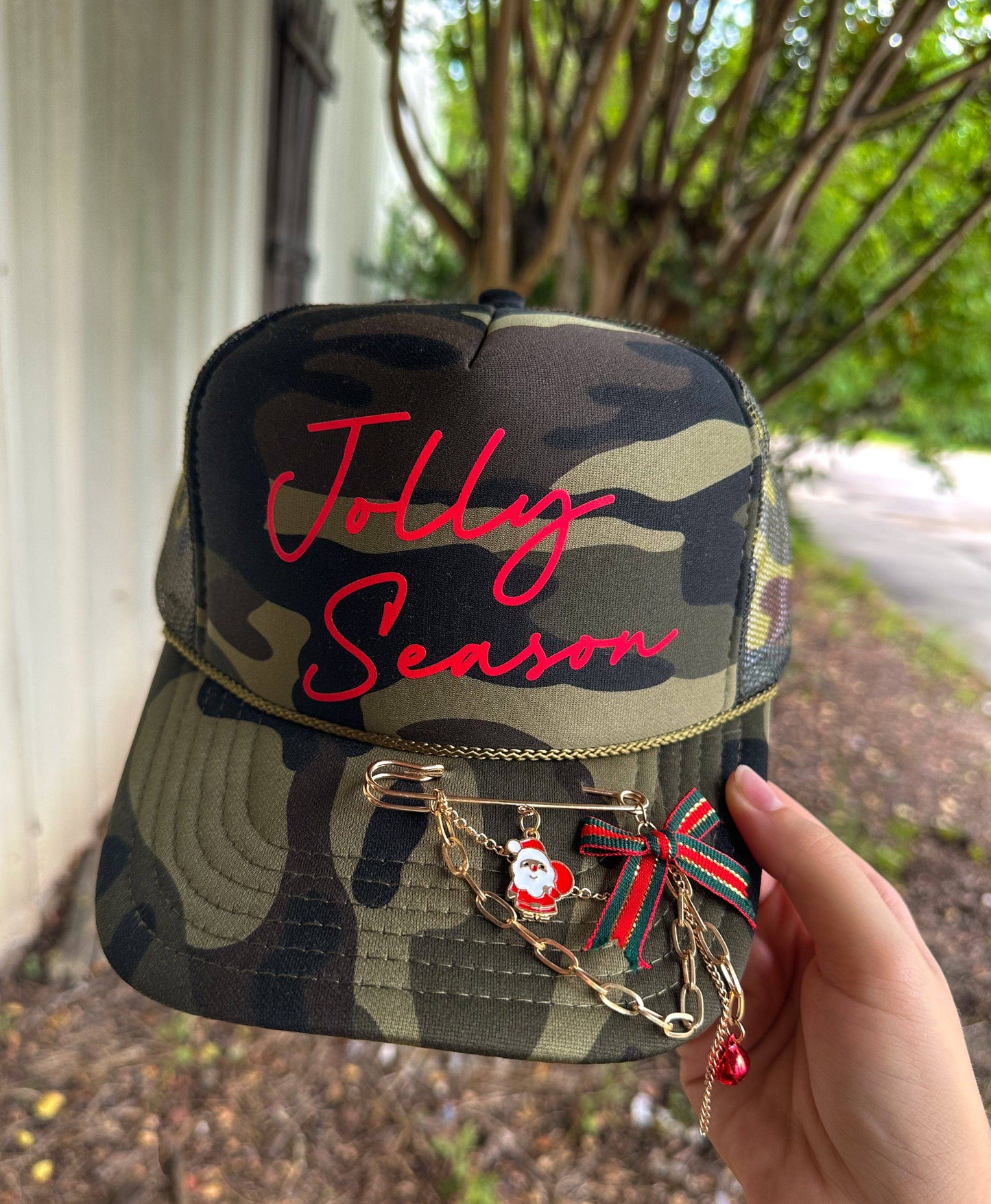 Jolly Season Full Camo Trucker