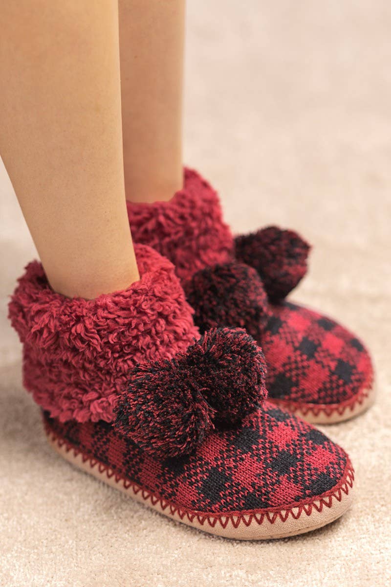 Buffalo Plaid Slippers